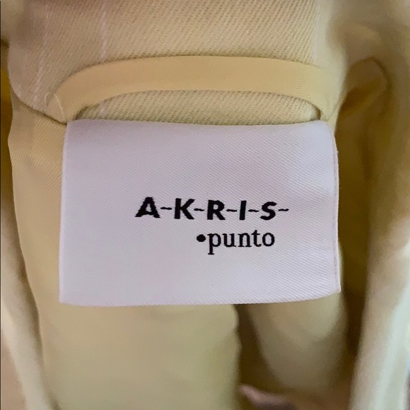 Greenish/Yellow Blazer Jacket - Picture 3 of 4